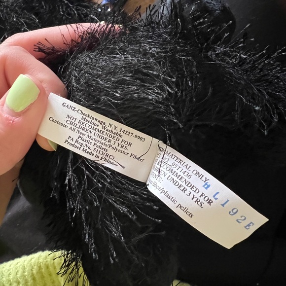 NEW Webkinz Black Bear 🐻 with tag! - Picture 8 of 9